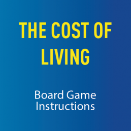 Cost of Living board game instructions