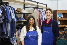 Vinnies Volunteers helping out at a Vinnies Retail Shop