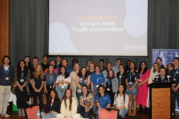 Vinnies Youth members at the Activate Youth Forum