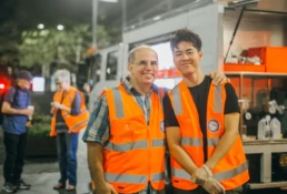 Vinnies Volunteers helping out on the Vinnies Van