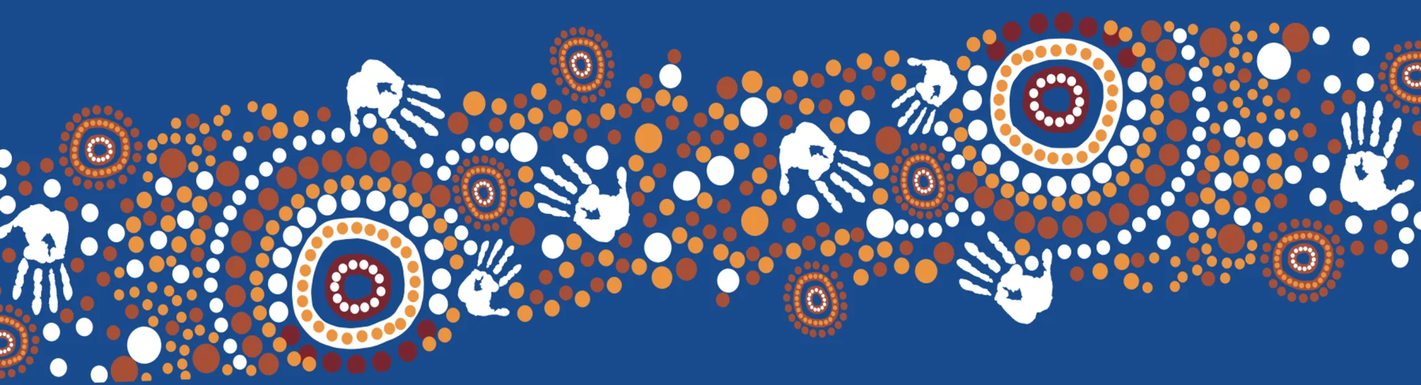 Vinnies Indigenous Print EDM banner